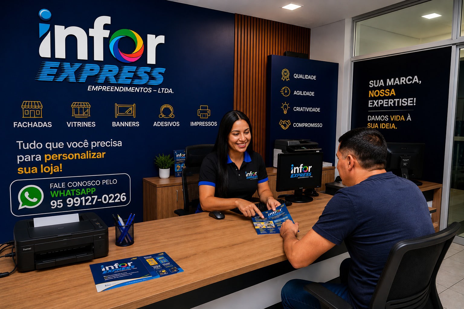 Atendimento da Infor Express